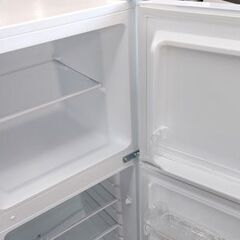 MAXZEN 2ドア冷蔵庫 138L 2021年製 JR138ML01WH ホワイト☆ 札幌市 豊平区 平岸