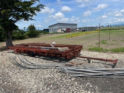 農機具搬送用トレーラー値下げしました 24日まで