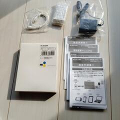 【未使用】ELECOM　ルータ　WRH-300-WH-H