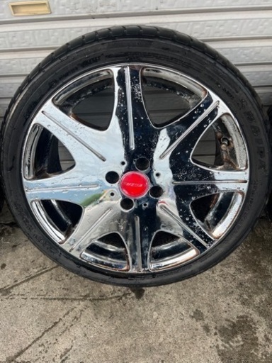 レグザズ 17インチ ホイール タイヤ付き 4本セット レグザス 17インチ