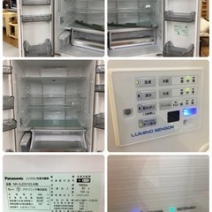 S758 ⭐ Panasonic NR-JD5103 パーシャル搭載冷蔵庫 505L フレンチドア 