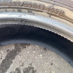 235/60R18 4本ほぼ新品 23年製 ブルーアース-XT