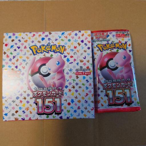 ポケモンカード151 　BOX シュリンクなし＋10袋 セット