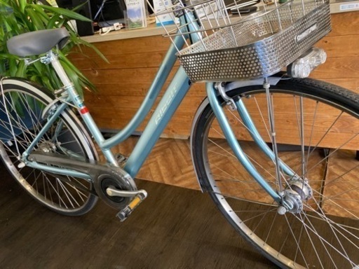 miyata一発二錠！LEDオートライト】内装5段 28インチ自転車 シルバー