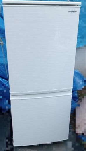 シャープ SHARP 冷凍冷蔵庫  2020年製  2ドア 137L  SJ-D14F-W