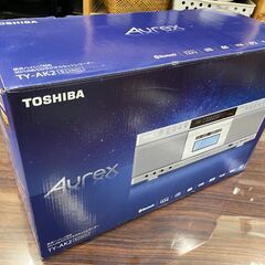商談中【東芝】Aurex ラジオカセットレコーダー 高年式 2022年 TY-AK2