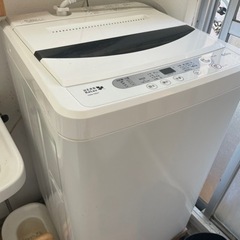 (決まりました)洗濯機　縦型