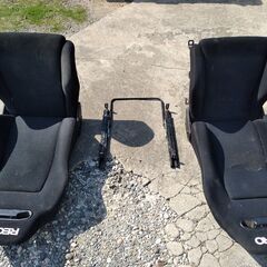 RECARO(レカロ)　セミバケットシート　シート2脚セット　レール付き