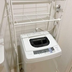 受渡者決定済【0円】洗濯機ラック・バスラック