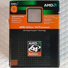 AMD Athlon64 3000+ 国内リテールパッケージ