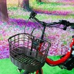 ➆ 5186子供乗せ電動アシスト自転車ヤマハ20インチ