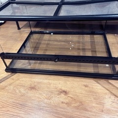 爬虫類　グラステラリウム　6030 ケージ　ガラス　観音開き　鍵付き