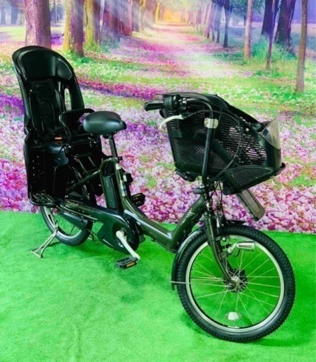❽ 5188子供乗せ電動アシスト自転車ヤマハ3人乗り対応20インチ