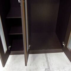 ニトリ 大容量 ワードローブ クローゼット ダークブラウン 幅90 高さ