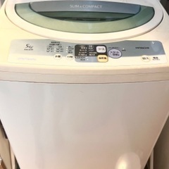 洗濯機【6/18引取可能な方限定】