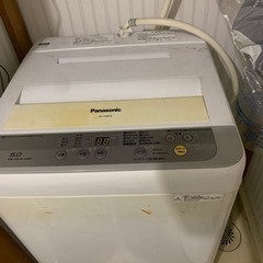 Panasonic洗濯機5kg 2017年製
