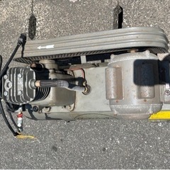 ナカトミ産業！エアーコンプレッサー！PC-38A！100v！パワっこ！容量38L！