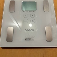 OMRON 体組成計　箱無し　中古品