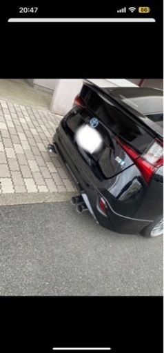 プリウスワンオフマフラー