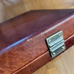 ラガード　アタッシュケース　ビジネスバッグ　革　ブラウン