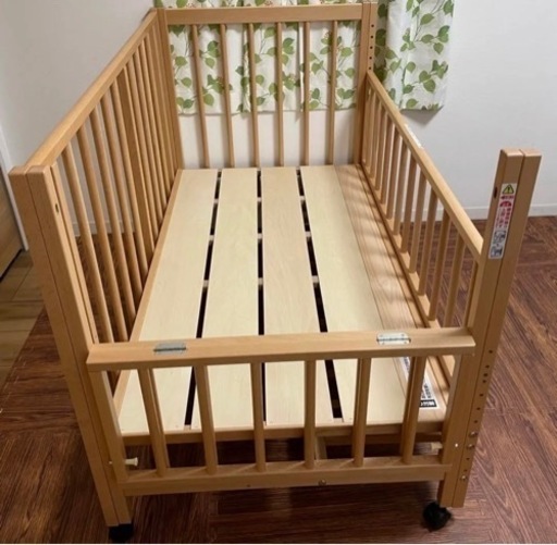 美品】ベビーベッド サワベビー スクレ