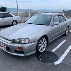 日産 NISSAN スカイライン HR34 4ドア AT NA 一時抹消中　115000km