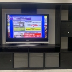 【分解可】テレビ台　収納付き