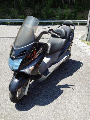 ヤマハ マジェスティ125 不動車 鍵無し 部品取り