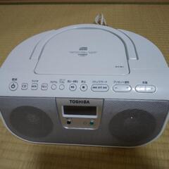 東芝製CDラジオ再生機