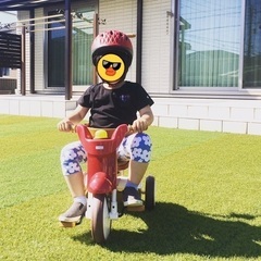 【ネット決済】三輪車&ヘルメット