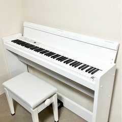 【お取引中】KORG 電子ピアノ LP-380WH② 【無料配送可能】