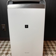 SHARPシャープ コンプレッサー式除湿機 木造20畳〜鉄筋40畳 CV-H180-W プラズマクラスター搭載