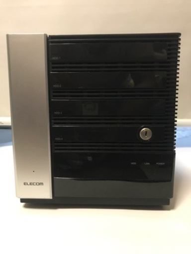 エレコム 高機能 NAS WD Red 3TB×4=12TB内蔵