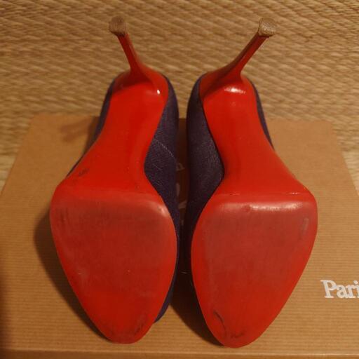 ルブタン NEW VERY PRIVE120 DENIM ルブタン NEW VERY PRIVE120 DENIM