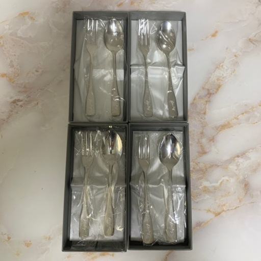 銀のスプーン\u0026フォーク8本セット(新品)