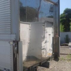 【匝瑳市】【ウイング使用可能】ドライウイング ウロコステンレス 長さ約650cm×幅225cm×高さ250cmくらい【10tユニック車で配送】(株)トラストカーゴ 匝瑳コンテナ販売所 匝瑳市】【ウイング使用可能】ドライウイング ウロコステンレス 長さ約