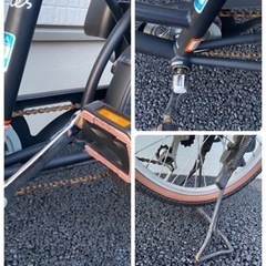 子供乗せ自転車　非電動　自転車　変速付き　中古