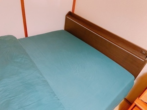 【ニトリ、IKEA】収納チェスト付きダブルベット＋寝具一式