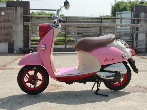 お取引中YAMAHAビーノFI(SA37J)ビーノ(茶/金色）グリップヒーター付き50cc