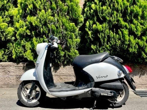 ビーノ 整備済み エンジン絶好調  オイル バッテリー新品リモコン付き！すぐ乗れます YAMAHA ビーノ4スト 新型インジェクション原付き セル OK