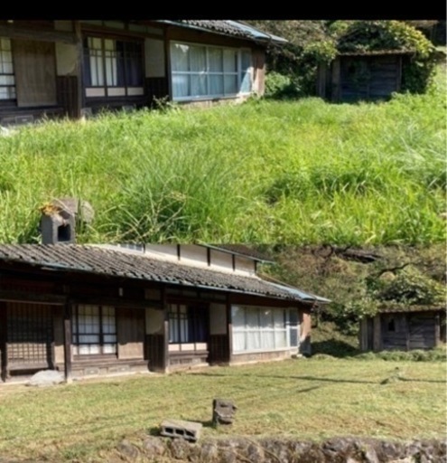 宅地や農地の草刈りします。