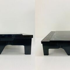 【レガストック江東店】山善 YAMAZEN 2口IHクッキングヒーター IH調理器 脚付き YES-WL1456(B) 2022年製