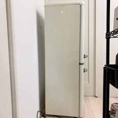 レトロ冷蔵庫 a-stage grand-line 2ドア 130L 冷蔵庫