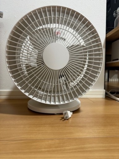 無印良品　サーキュレーター（低騒音ファン・大風量タイプ）・ホワイト