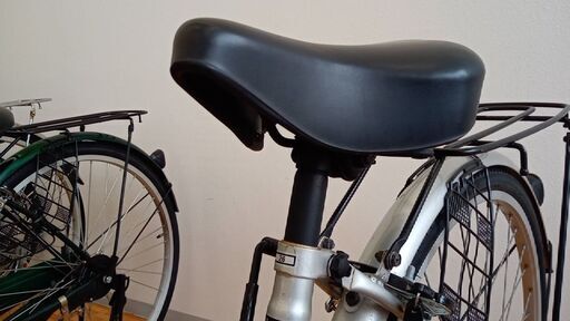 ★ジモティ割あり★  自転車 26インチ シルバー クリーニング済み YJ193 ☆ジモティ割あり☆ 自転車 26インチ シルバー クリーニング済み YJ193