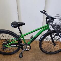 J007 軽快自転車 Gabbro ダイナモライト 26インチ 6段変速