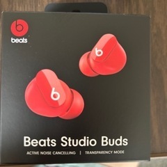 beats studio buds 2台　赤　白セットで