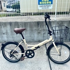 マルイシ 丸石 6段変速 折りたたみ 自転車 ROXY 20イン...