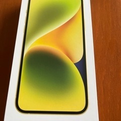 【掲載終了】未開封　未使用　iPhone14 Plus128GB SIMフリー　新色イエロー