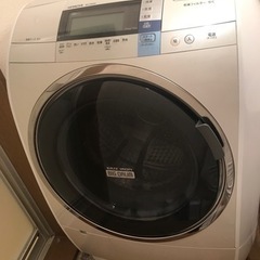 HITACHI ビッグドラム 風アイロン ドラム式洗濯